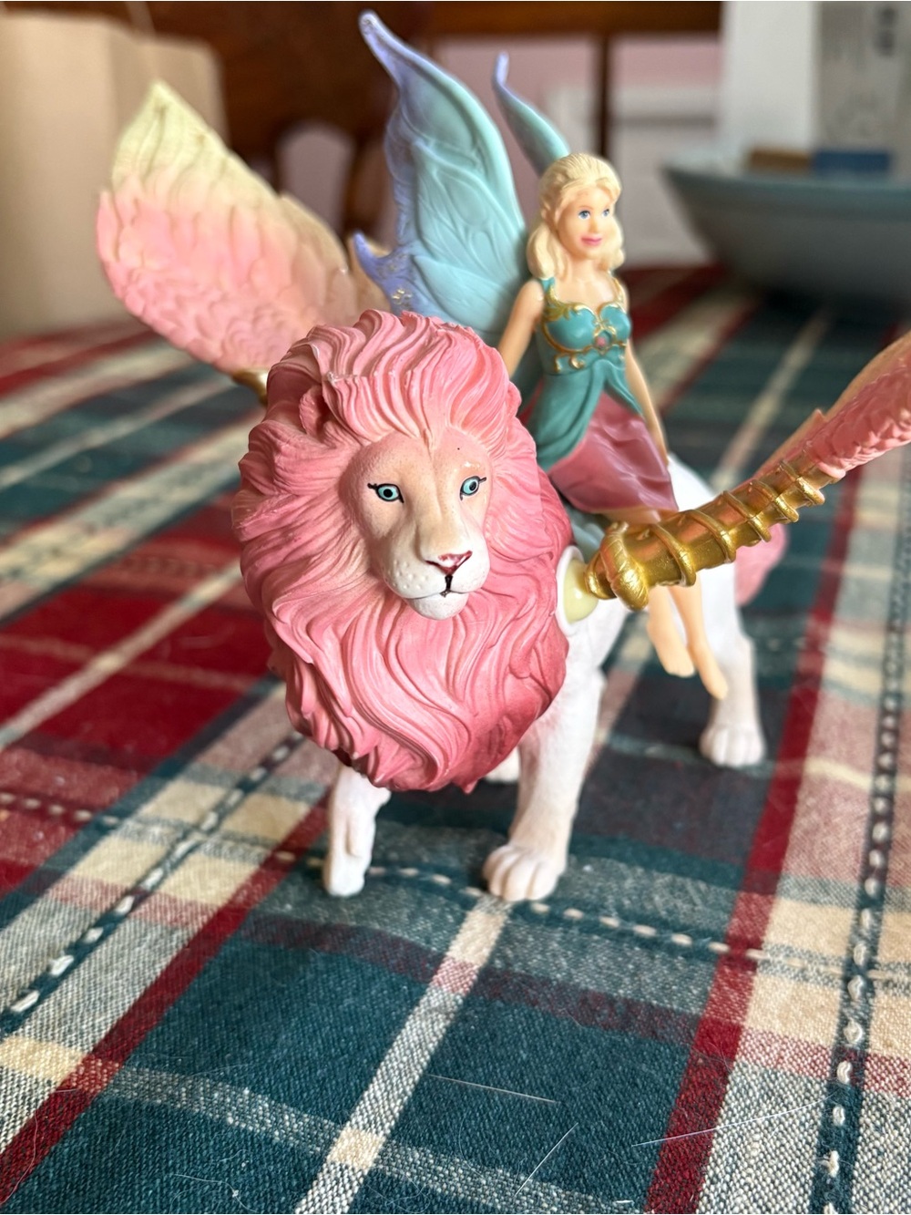 Bayala  Fairy in Flight on Winged Lion Toy Figure Schleich 70714 & 70617 Fantasy